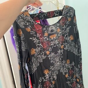 Free People Printed Shift Dress